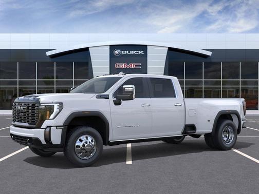 Glacier White Tricoat 2026 GMC Sierra 3500 Denali