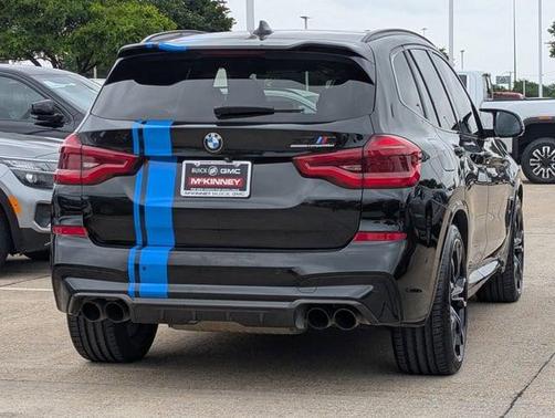 Black Sapphire Metallic 2020 BMW X3 M Competition