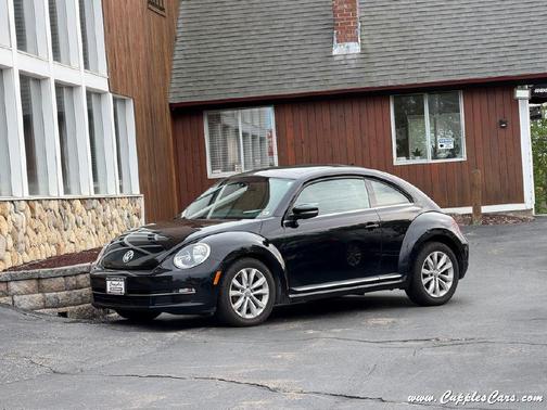 Black 2013 Volkswagen Beetle 2.0L TDI