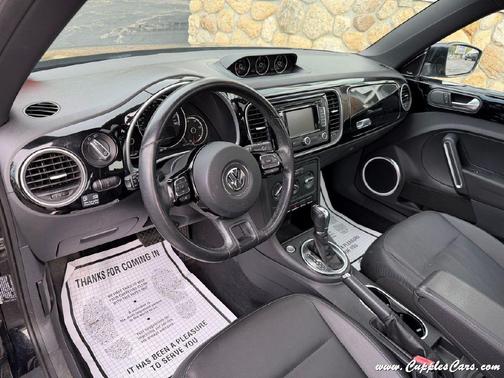 Black 2013 Volkswagen Beetle 2.0L TDI