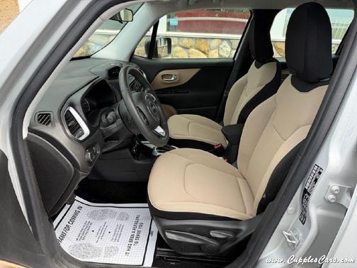 Silver 2015 Jeep Renegade Sport