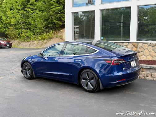 Blue 2020 Tesla Model 3 Standard Range Plus