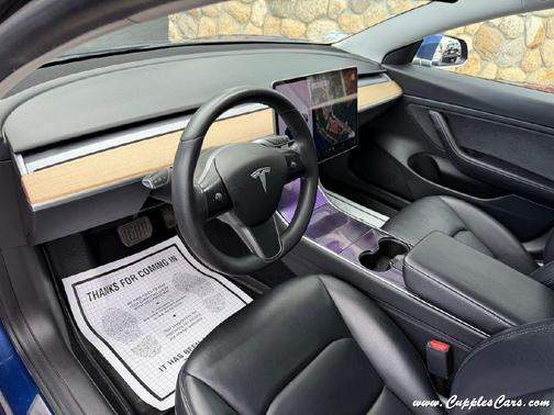 Blue 2020 Tesla Model 3 Standard Range Plus