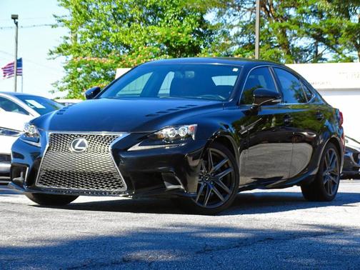 Black 2014 Lexus IS 250 Base