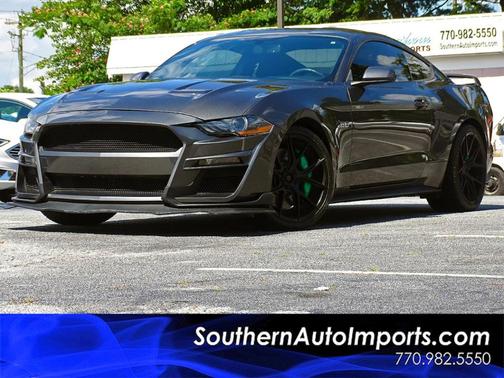 Gray 2019 Ford Mustang GT