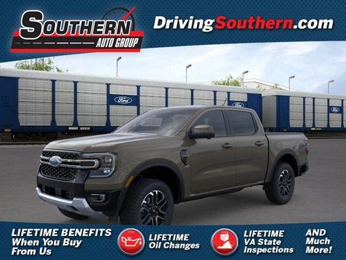 Gray 2026 Ford Ranger Lariat