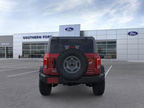 Ruby Red Metallic 2025 Ford Bronco Base