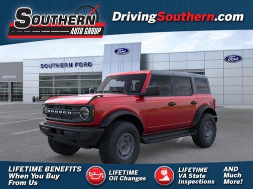 Ruby Red Metallic 2025 Ford Bronco Base