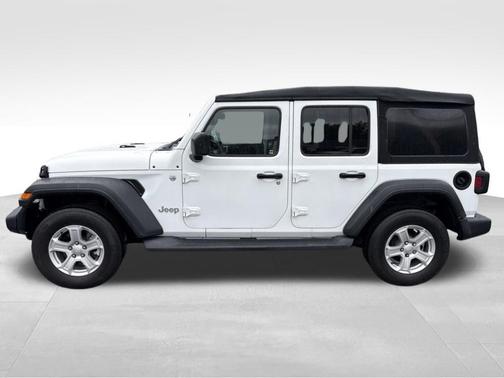 Bright White Clearcoat 2019 Jeep Wrangler Unlimited Sport