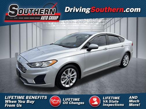 Ingot Silver 2019 Ford Fusion SE