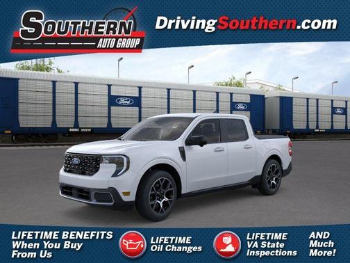 Oxford White 2026 Ford Maverick Lariat