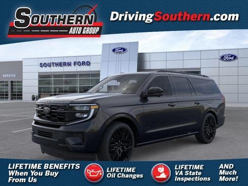 Black Metallic 2026 Ford Expedition Max Platinum