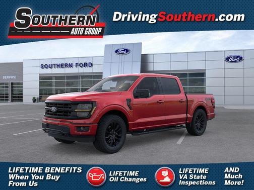 Red 2026 Ford F-150 XLT