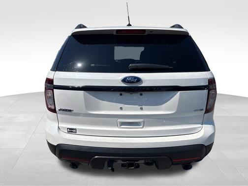 White Platinum Clearcoat Metallic 2015 Ford Explorer Sport