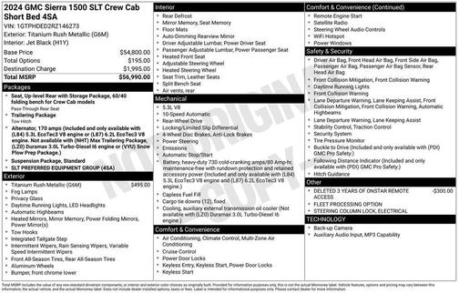 2024 GMC Sierra 1500 SLT