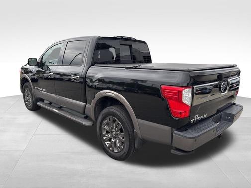 Magnetic Black 2018 Nissan Titan Platinum Reserve