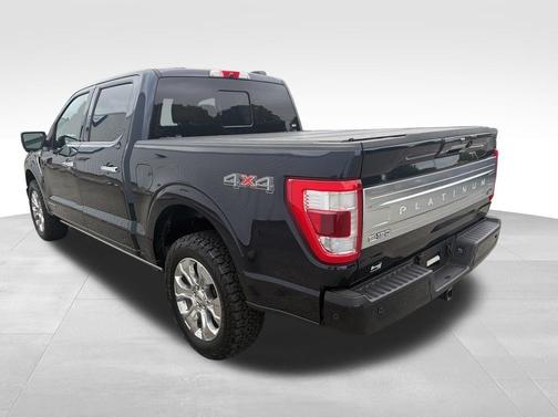Antimatter Blue Metallic 2021 Ford F-150 Platinum