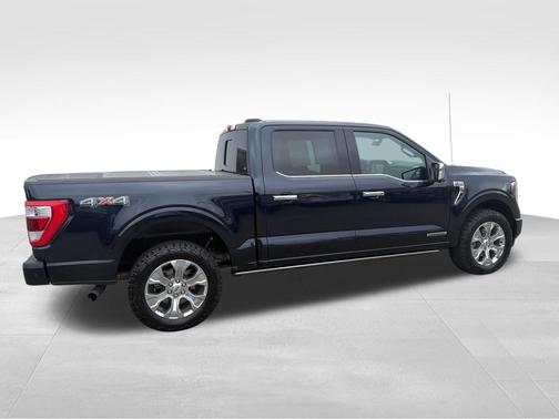 Antimatter Blue Metallic 2021 Ford F-150 Platinum