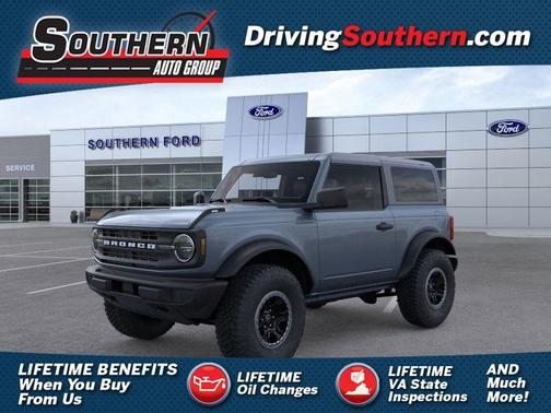 Azure Gray Metallic 2025 Ford Bronco Base