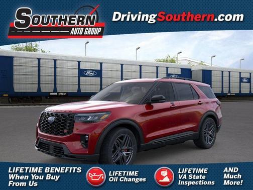 Red Metallic 2026 Ford Explorer ST