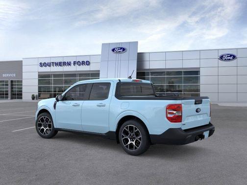Light Blue 2026 Ford Maverick Lariat
