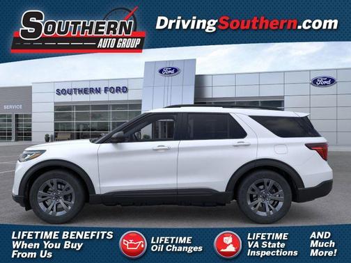 White 2026 Ford Explorer Active