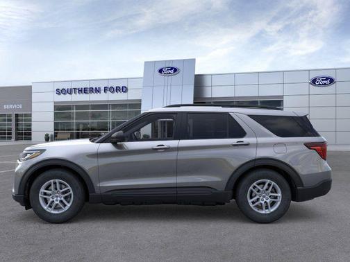 Gray Metallic 2026 Ford Explorer Active
