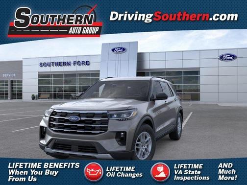 Gray Metallic 2026 Ford Explorer Active