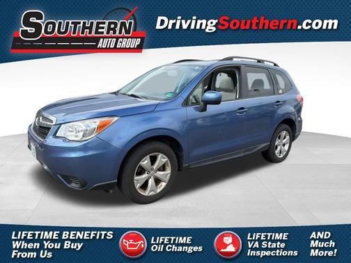 Quartz Blue Pearl 2015 Subaru Forester 2.5i Premium