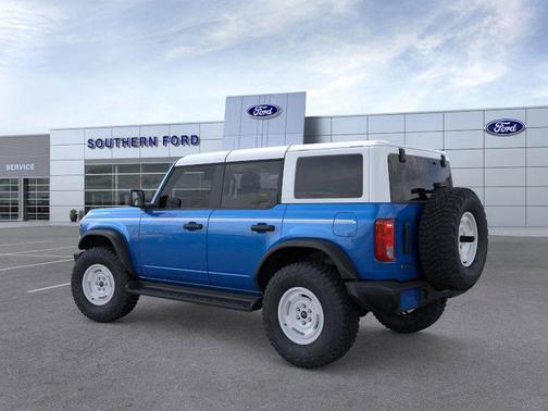 Blue Metallic 2026 Ford Bronco Heritage Edition
