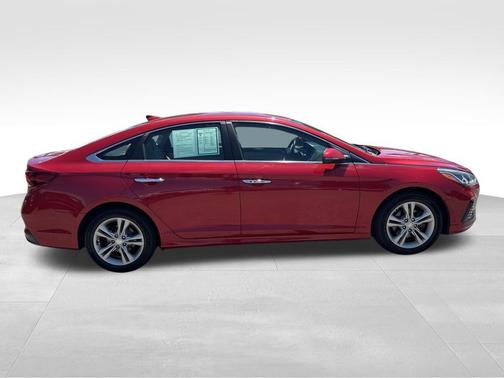 Scarlet Red 2018 Hyundai SONATA SEL+