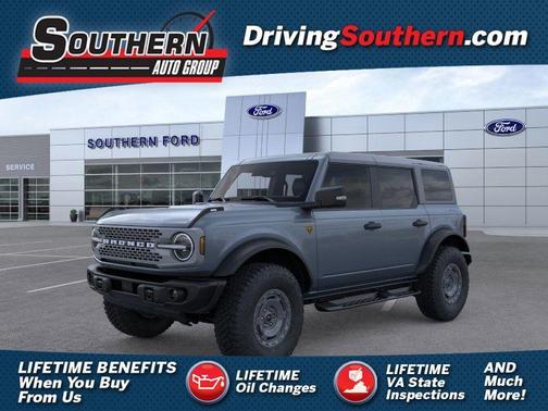 Azure Gray Metallic 2025 Ford Bronco Badlands