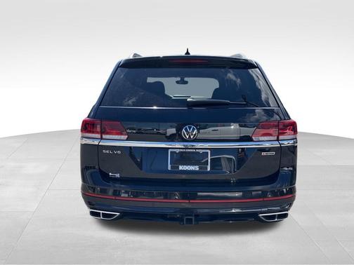 Deep Black Pearl Effect 2021 Volkswagen Atlas 3.6 V6 SEL R-Line