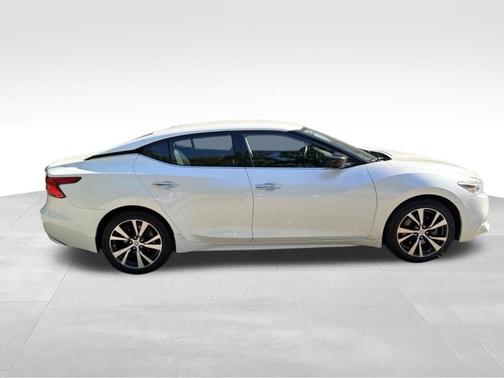 Pearl White 2016 Nissan Maxima 3.5 S