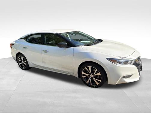 Pearl White 2016 Nissan Maxima 3.5 S