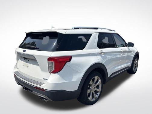 Star White 2020 Ford Explorer Platinum