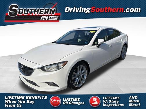 Snowflake White Pearl 2015 Mazda Mazda6 i Touring
