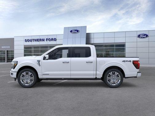 White Metallic 2026 Ford F-150 Platinum