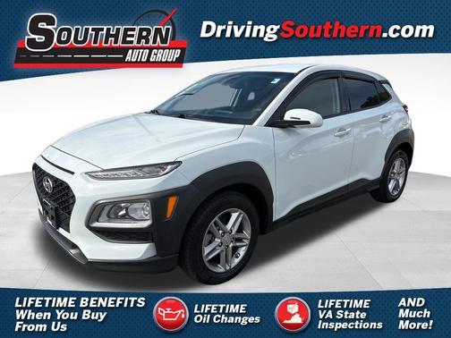 Chalk White 2021 Hyundai KONA SE