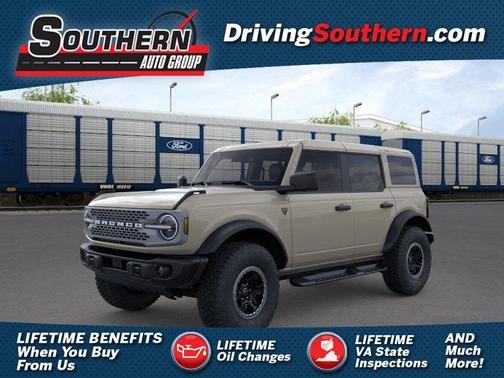 Beige 2026 Ford Bronco Badlands