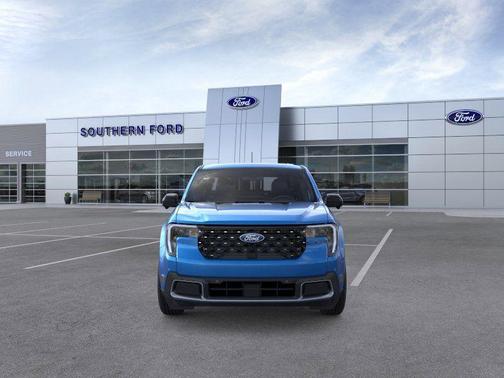 Blue 2026 Ford Maverick Lariat