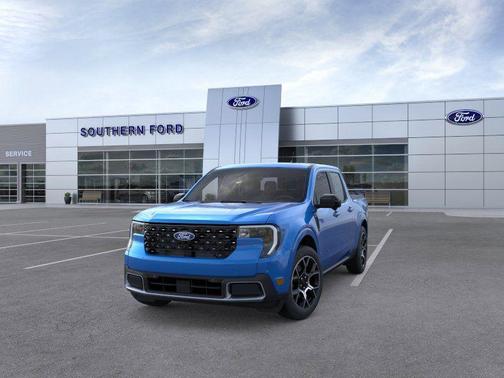 Blue 2026 Ford Maverick Lariat
