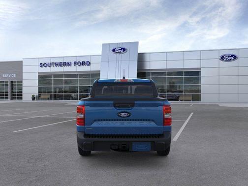 Blue 2026 Ford Maverick Lariat