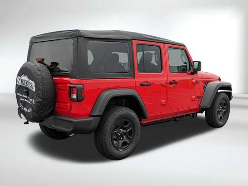 Red 2026 Jeep Wrangler Sport