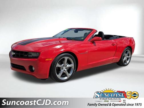 Red 2013 Chevrolet Camaro 1LT