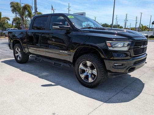 Black 2020 RAM 1500 Laramie