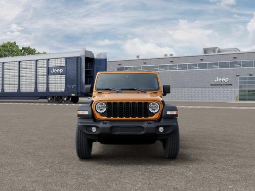 Yellow 2026 Jeep Wrangler Sport