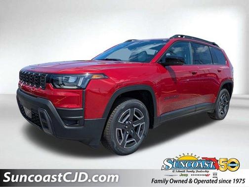 Red 2026 Jeep Cherokee LAREDO/LIMITED