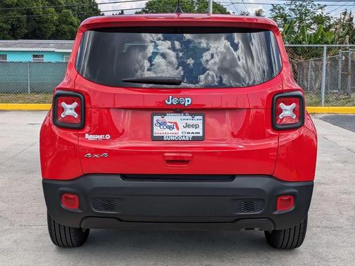 Red 2023 Jeep Renegade Latitude
