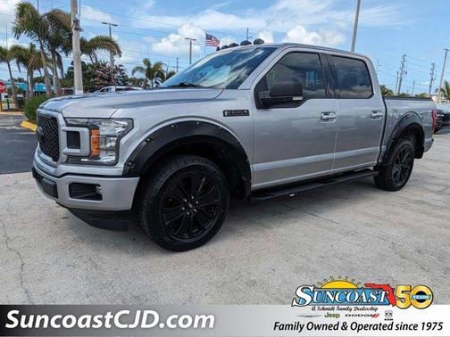 Silver 2020 Ford F-150 XLT